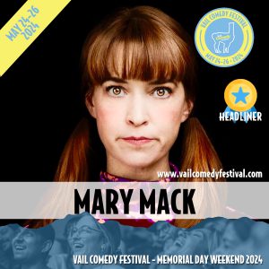 Mark Mack headlines the 2024 Vail Comedy Festival