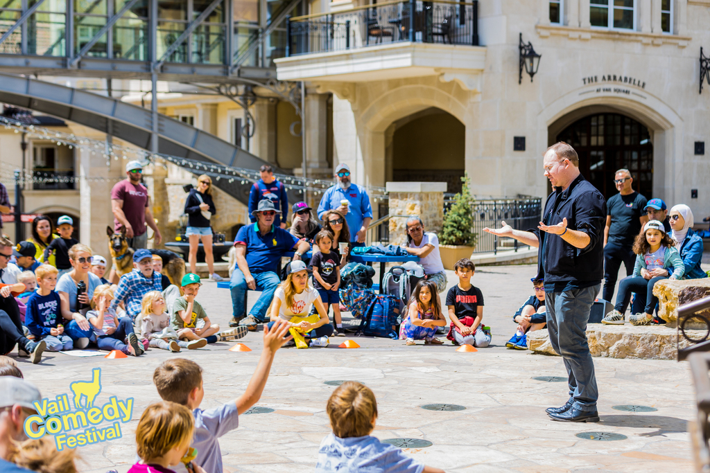 Magic and family friendly entertainment was an important part of the 2022 Vail Comedy Festival. 