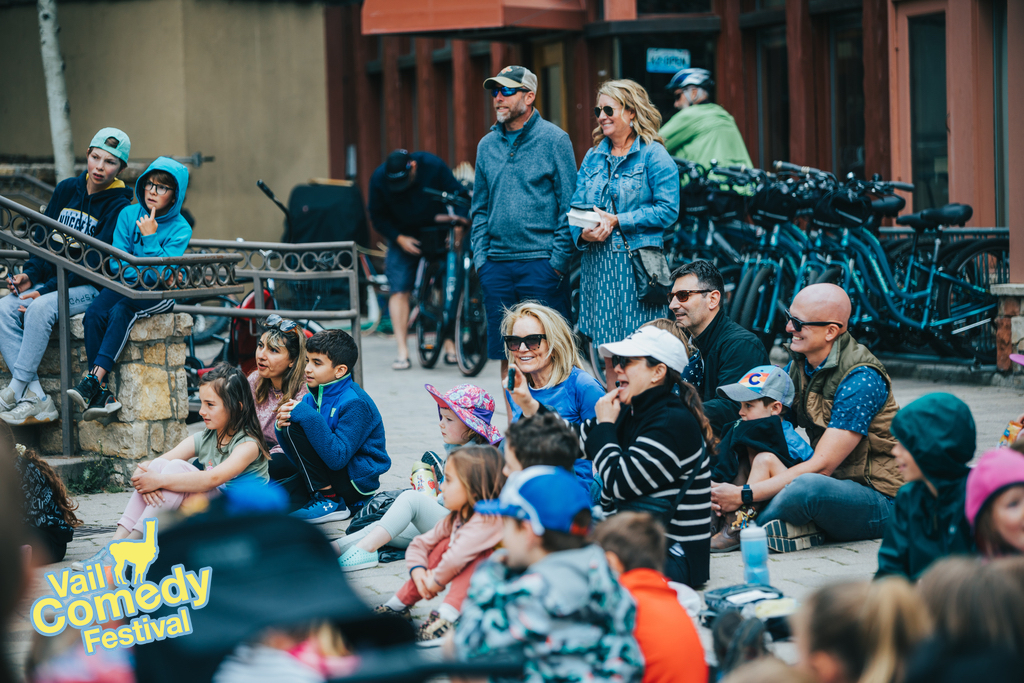 2023 Vail Comedy Festival - Standing room only at a live magic show that amazes and delights families during the weekend